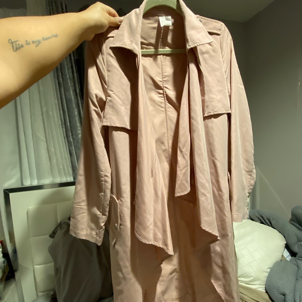 Light Pink trench coat